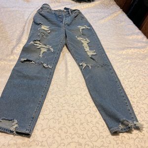 Hollister curvy Ultra-High Rise vintage straight